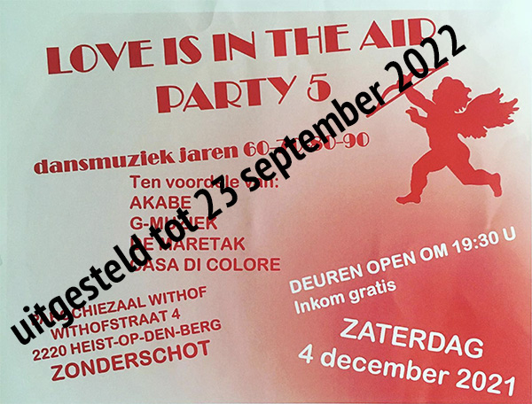 Love is in the Air party